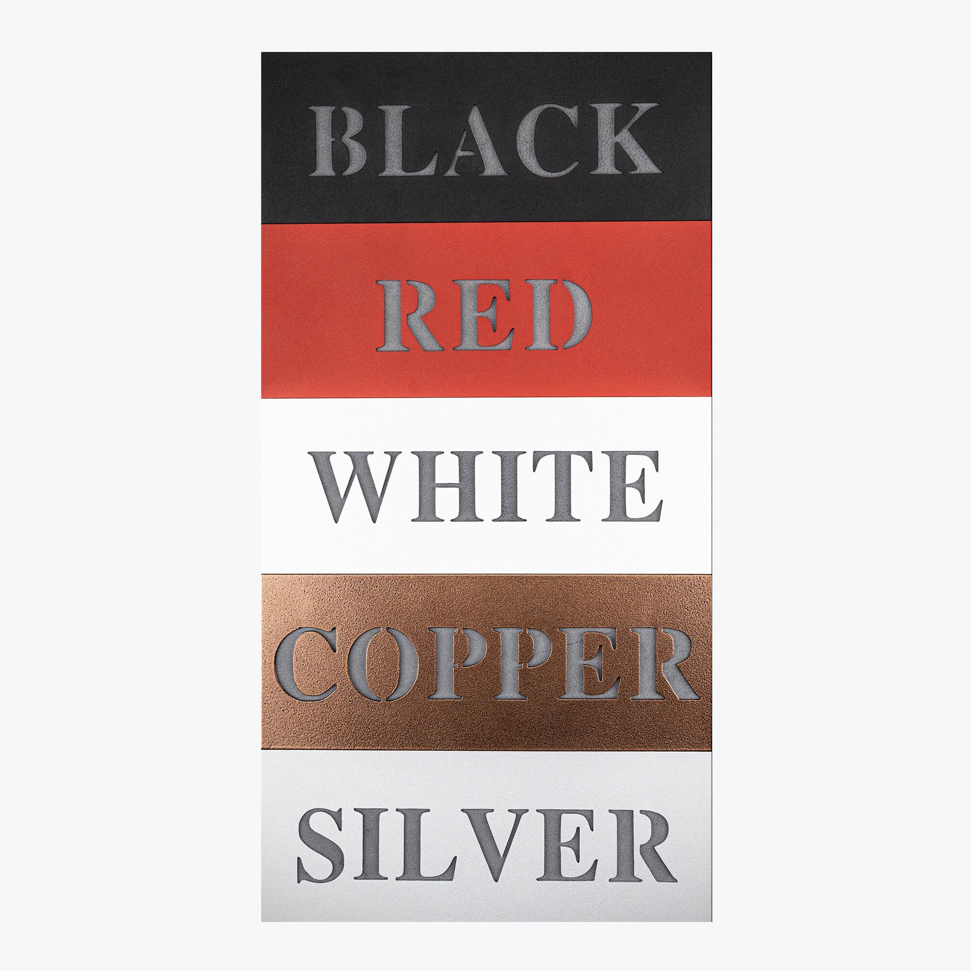 Knitting Studio Metal Wall Art Personalized Color Options Black Red White Copper Silver